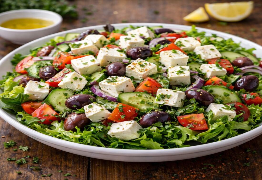 Beyaz Peynirli Salata