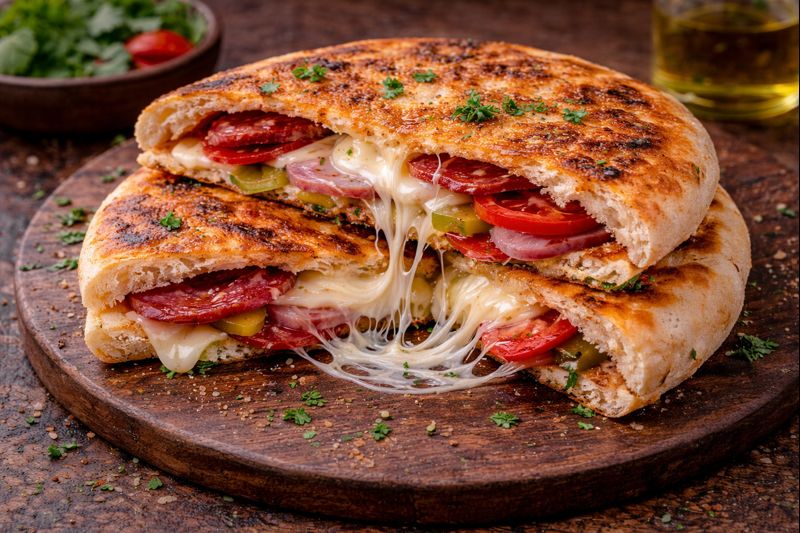 Bazlama Karışık Tost