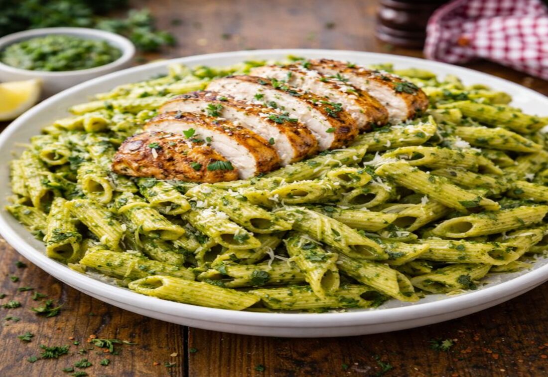 Penne Pesto Chicken